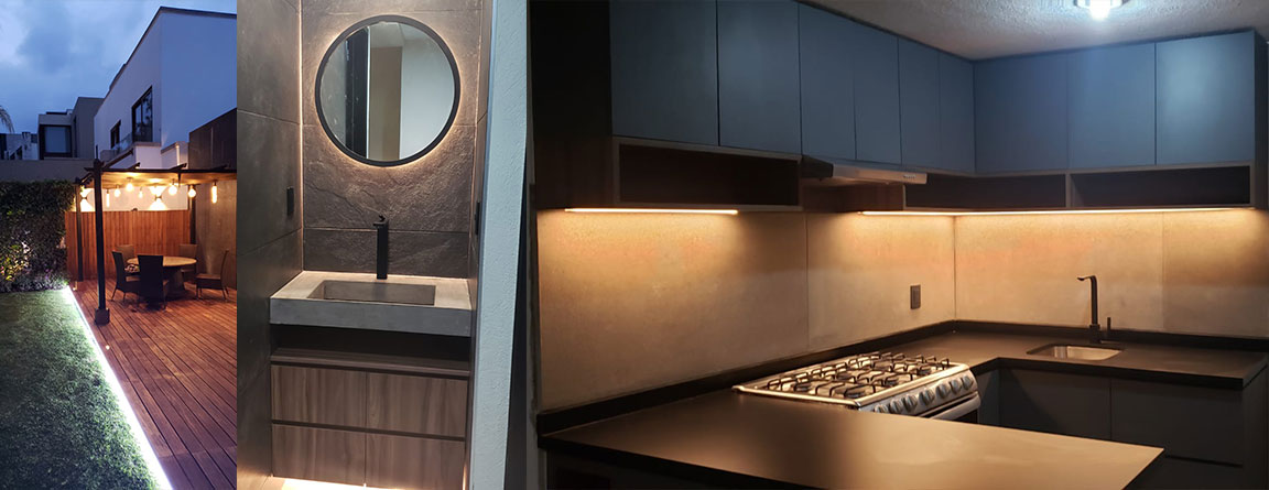 cocina acabados diseño interior baño